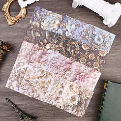 4Bags 4 Colors Flower Scrapbook Paper Kits&nbsp;DIY-SP0005-53