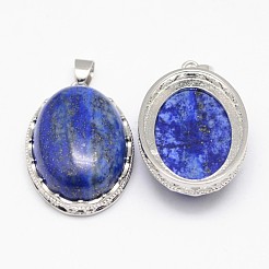Natural Lapis Lazuli Pendants&nbsp;X-G-D851-32