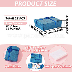 Rectangle Paper Jewelry Set Gift Storage Boxes&nbsp;CBOX-TAC0005-01