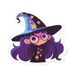 ハロウィーン漫画紙粘着絵ステッカー50枚  水筒用  ラップトップ  荷物  カップ  コンピューター  携帯電話  スケートボード  ギターのステッカーの装飾  ミックスカラー  51~53x33~51x0.1mm  50個/セット&nbsp;STIC-C010-25