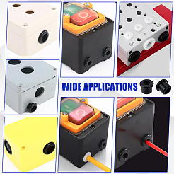 60Pcs Silicone High-temperature Resistant Elastic Cable Protection Sleeve&nbsp;FIND-NB0007-42