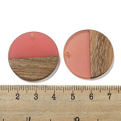 Resin & Walnut Wood Pendants&nbsp;RESI-XCP0002-16K