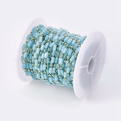 Handmade Glass Beaded Chains&nbsp;CHC-F008-B14
