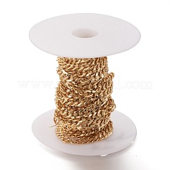 Brass Cuban Link Chains&nbsp;CHC-M020-10G