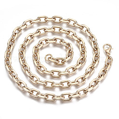 Iron Cable Chains Necklace Making&nbsp;MAK-N034-003A-G