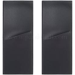 PUレザーナイフとフォーク収納バッグ  ブラック  220x90x3mm&nbsp;LS-AJEW-WH20077-049B