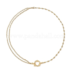 304 Stainless Steel Mixed Chain Necklaces for Women Men&nbsp;NJEW-JN06036