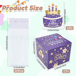 Happy Birthday Day Money Box for Cash Gift Pull&nbsp;DIY-WH200050-31A