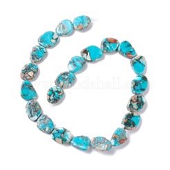 Natural Imperial Jasper Beads Strands&nbsp;G-O029-04A