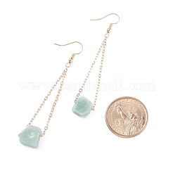 Irregular Raw Natural Gemstone Dangle Earrings&nbsp;EJEW-JE04849
