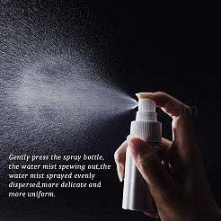 詰め替え可能なアルミボトル  サロン美容院の噴霧器  水スプレーボトル  プラチナ  ホワイト  10.4x3.2cm  容量：30ミリリットル&nbsp;MRMJ-PH0001-13A