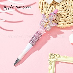 Plastic & Iron Beadable Pens&nbsp;LS-AJEW-H147-01I