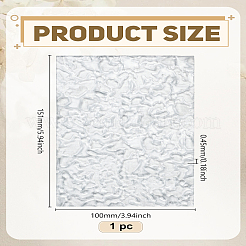 1Pc Bumpy Acrylic Boards&nbsp;AJEW-LP0010-39
