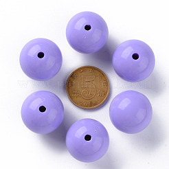 Opaque Acrylic Beads&nbsp;MACR-S370-C20mm-SS2114