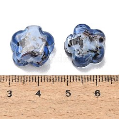 Handmade Gold Sand Lampwork Beads&nbsp;LA-T032-02G