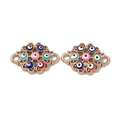 Alloy Enamel Connector Charms&nbsp;FIND-A024-40G