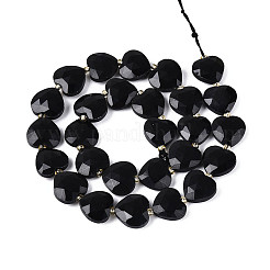 Natural Obsidian Beads Strands&nbsp;G-P592-B06-01