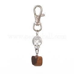 Natural & Synthetic Mixed Gemstone Pendants Decorations&nbsp;HJEW-JM00945