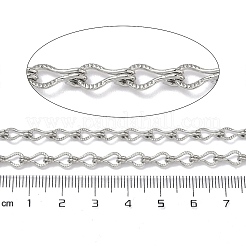 Brass Textured Twist Link Chains&nbsp;CHC-H116-05P