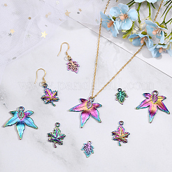 24Pcs 3 Style Plated Alloy Pendants&nbsp;FIND-CA0007-01