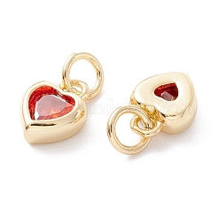 Brass inlaid Cubic Zirconia Pendants&nbsp;ZIRC-A019-13G