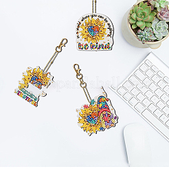 DIY Diamond Painting Pendant Decorations Kits&nbsp;THXG-PW0001-016