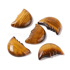 Natural Tiger Eye Cabochons&nbsp;G-E579-02E