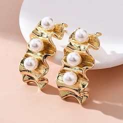 Brass Stud Earrings&nbsp;EJEW-R016-25G