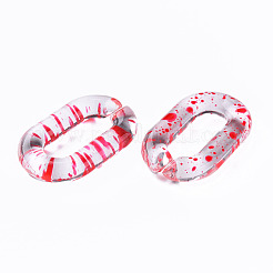 Transparent Acrylic Linking Rings&nbsp;OACR-N009-013A-09
