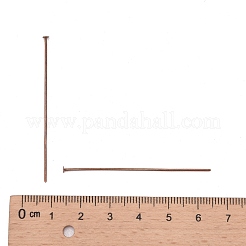 鉄平頭ピン  カドミウムフリー＆ニッケルフリー＆鉛フリー  赤銅鉱  50x0.75~0.8mm  20ゲージ  約2100個/500g  ヘッド：2mm&nbsp;IFIN-R217-0.7x50-R-NF