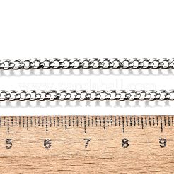 Tarnish Resistant Men's 304 Stainless Steel Curb Chain Necklaces&nbsp;STAS-O037-65P