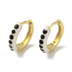 真鍮エナメルスタッドピアス  カドミウムフリー＆鉛フリー  ミックスカラー  14x3mm&nbsp;EJEW-R162-07G
