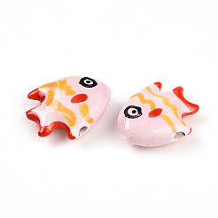 Handmade Porcelain Beads&nbsp;PORC-N009-08E