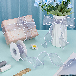 Polyester & Plastic Ribbon&nbsp;OCOR-WH0105-140A