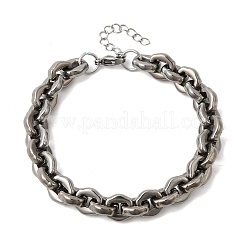 304 Stainless Steel Link Chain Bracelets for Women&nbsp;BJEW-P388-01P