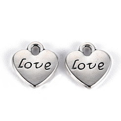 Tibetan Style Alloy Charms&nbsp;TIBE-S323-119AS-RS
