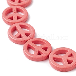 Synthetic Turquoise Beads Strands&nbsp;G-P505-01