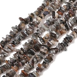 天然石ムーンストーンビーズ連売り  チップ  5~16mm  穴：0.8mm  15.75~16.14''（40~41センチメートル）&nbsp;G-A284-B01-01