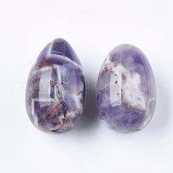 Natural Amethyst Gemstone Egg Stone&nbsp;G-S220-16