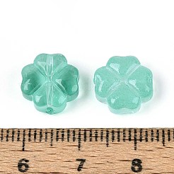 Transparent Spray Painted Glass Beads&nbsp;GLAA-N035-019-C04