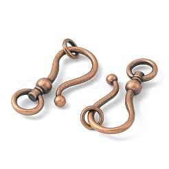 Tibetan Style S Hook Clasps&nbsp;RLF5091Y
