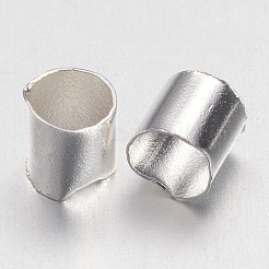 Brass Crimp Beads&nbsp;KK-L017-S