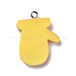 Opaque Resin Pendants&nbsp;RESI-D055-127P