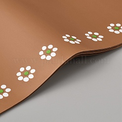 花の包装紙  正方形  ペルー  570x570x0.1mm  20枚/セット。&nbsp;DIY-WH0591-406