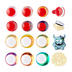 24Pcs 12 Styles Resin Safety Craft Eye&nbsp;DIY-PH0031-89