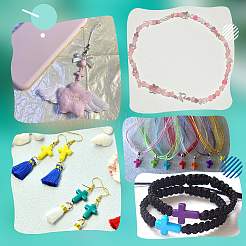 DIY Cross Beads Jewelry Making Finding Kit&nbsp;DIY-PH0021-24