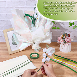 DIY Chenille Stem Tinsel Garland Craft Kits&nbsp;DIY-SC0033-14C