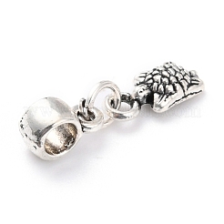 Tibetan Style Alloy Beads&nbsp;PALLOY-P224-17AS