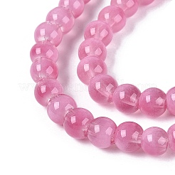 Acrylic Imitation Cat Eye Beads Strands&nbsp;OACR-Q197-01A-13