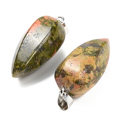 Natural Unakite Pendants&nbsp;GG-K002-16K